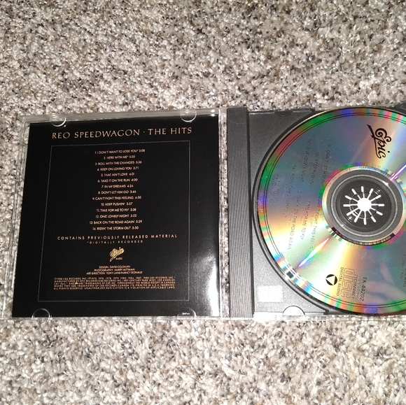REO Speedwagon Greatest Hits CD - Picture 3 of 3